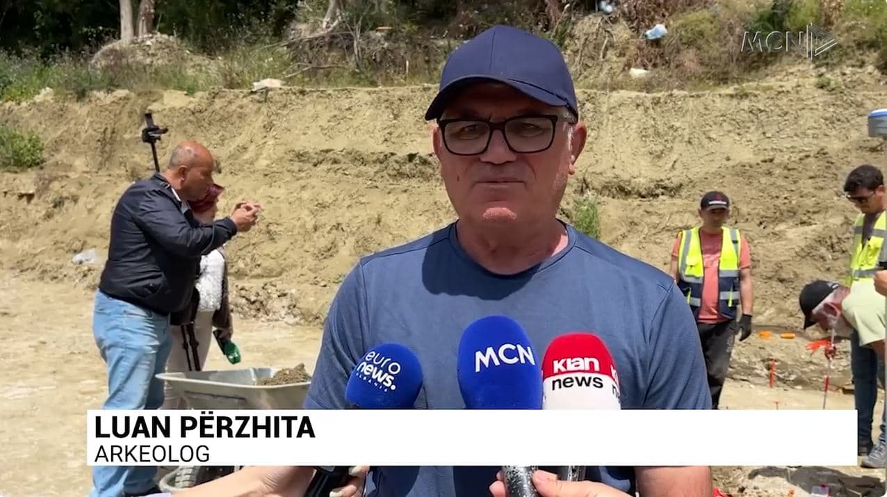 Një tjetër mozaik në Durrës/ Përzhita: Ndodhet në pishinën e vilës së zbuluar më herët (VIDEO)