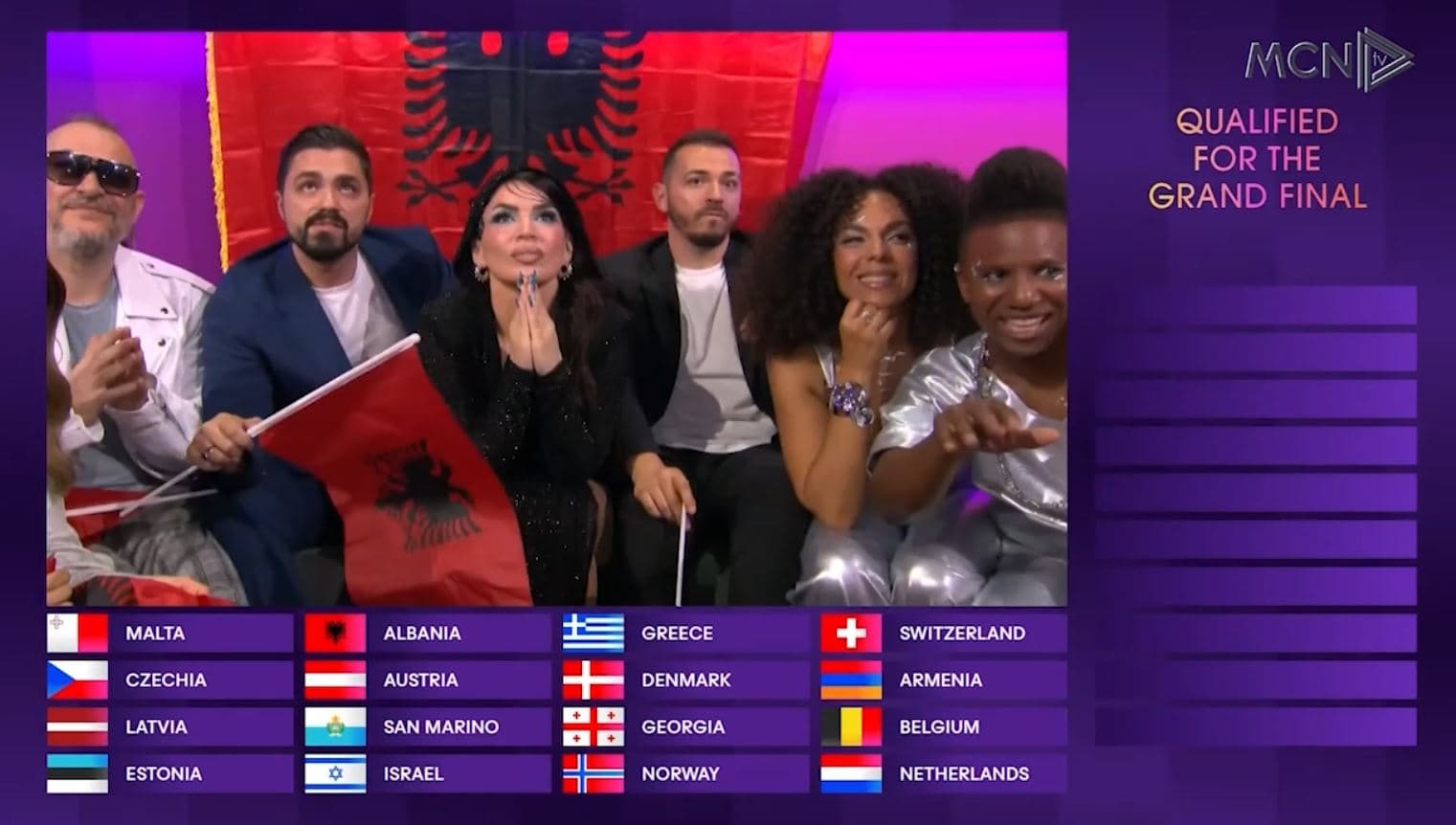 “Eurosong”, Shqipëria nuk shkon në finale/ Besa Kokëdhima prezantoi vendin në festivalin evropian të këngës (VIDEO)