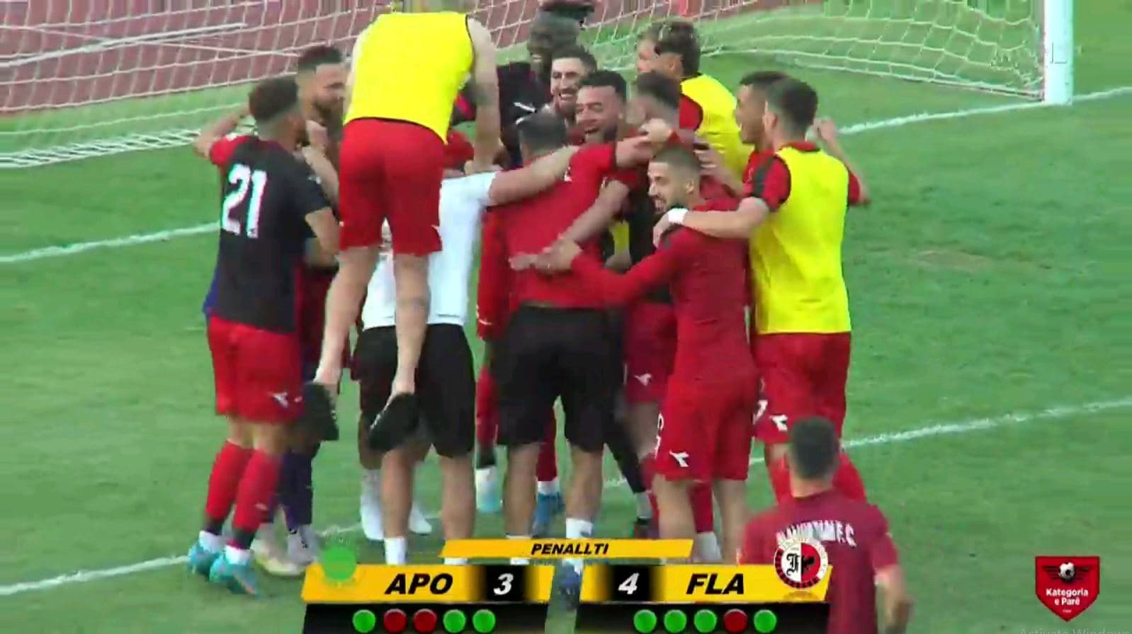 Flamurtari fiton pas penalltive, vlonjatët do të përballen me Laçin për Superioren