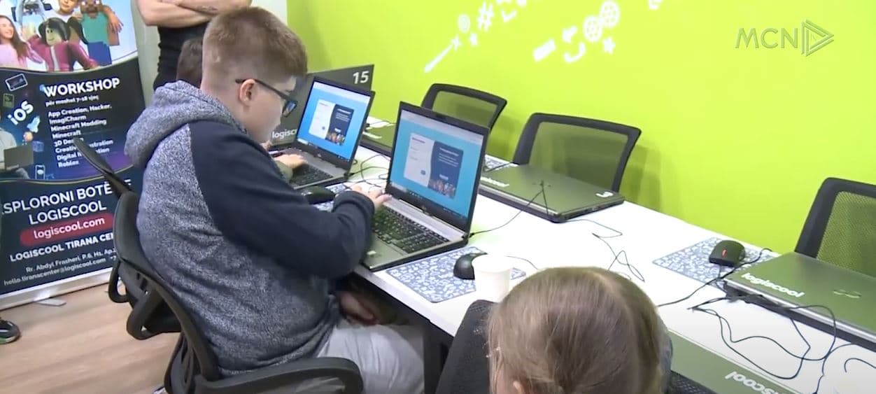 Edukim digjital për fëmijët nga 7-18 vjeç/ “Logiscool”, një qendër e re për kodim dhe programim (VIDEO)