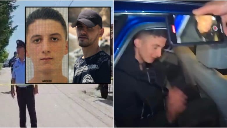 Vrau policin në Fier/ Momenti kur Azgan Mërnica shkon të vetëdorëzohet, hipën në makinë i buzëqeshur