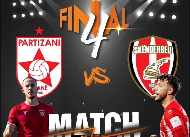 Partizani-Skënderbeu në MCN TV/ Luhet për finalen, publikohen formacionet zyrtare