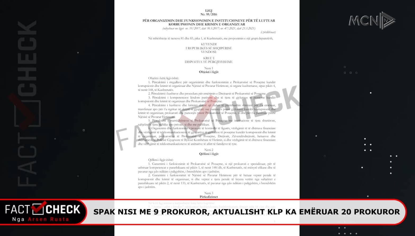 Dikur reforma duartrokitej me 140 vota/ Ligji aktual kushtëzon 9 vite mandat për prokurorët e SPAK
