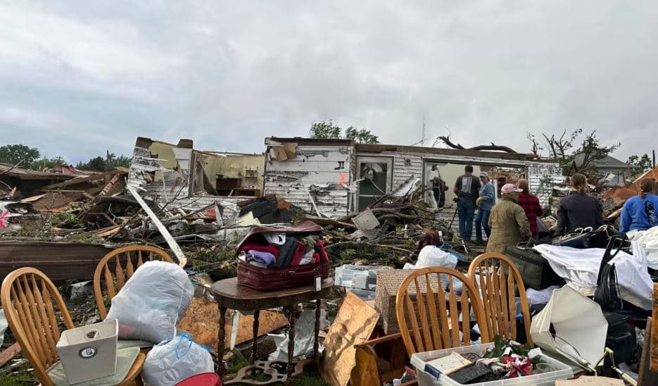 Tornado në qytezën e SHBA, dhjetëra të vdekur e shumë të plagosur