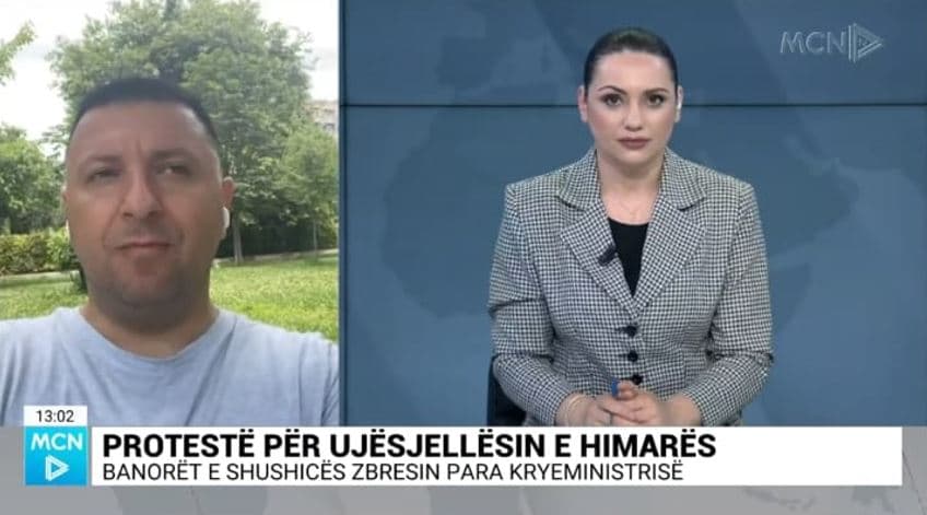 Protestë për ujësjellësin e Himarës, Nika: Uji i lumit të Shushicës është i vetmi burim që banorët kanë për të vijuar jetën