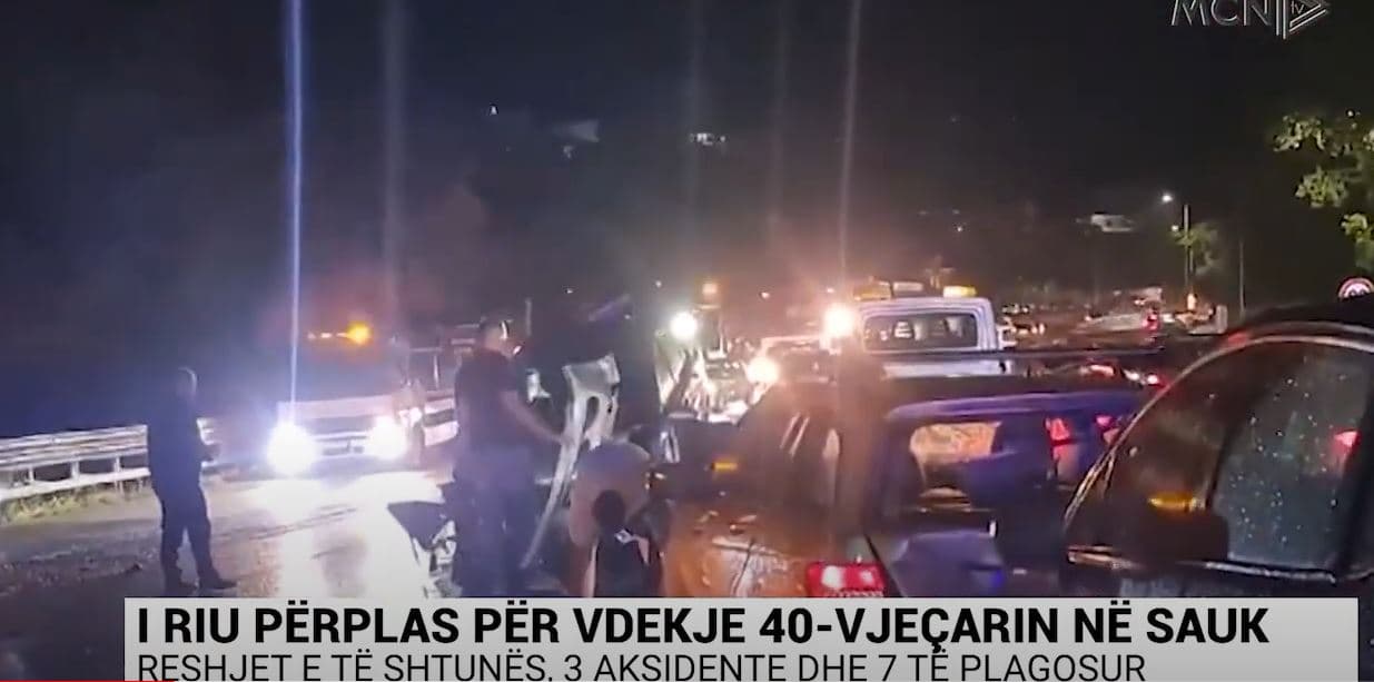 I riu përplas për vdekje 40-vjeçarin në Sauk/ Reshjet e të shtunës, 3 aksidente dhe 7 të plagosur (VIDEO)