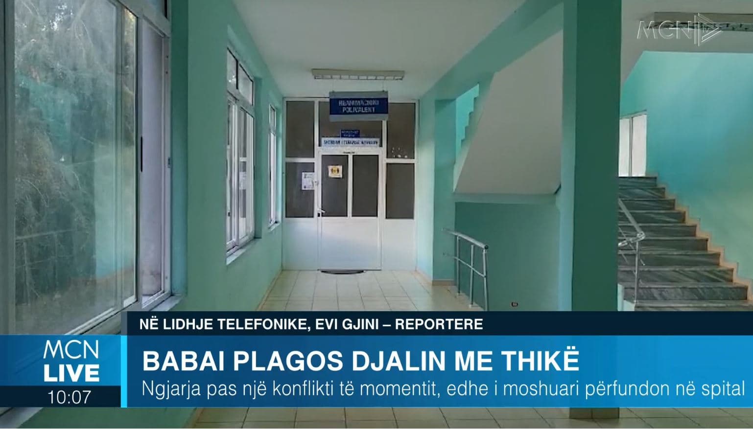 U plagos nga babai me thikë, djali hyri në mes për të ndarë prindërit/ Si ndodhi ngjarja në Lushnjë (VIDEO)