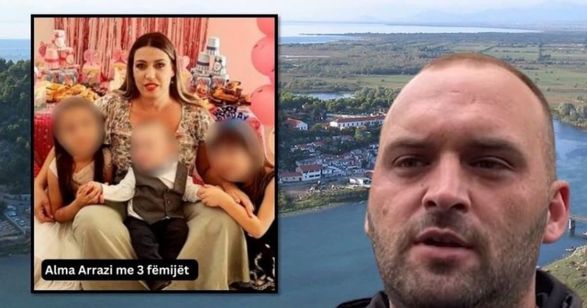 U mbyt në Bunë bashkë me 3 fëmijët, Apeli lë në burg bashkëshortin Erdgys Arrazi