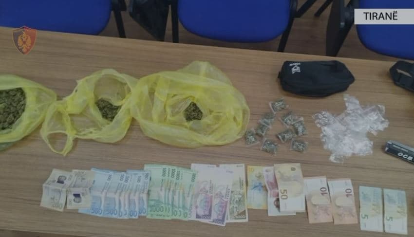 Shpërndanin drogë, arrestohen 4 persona në Tiranë 