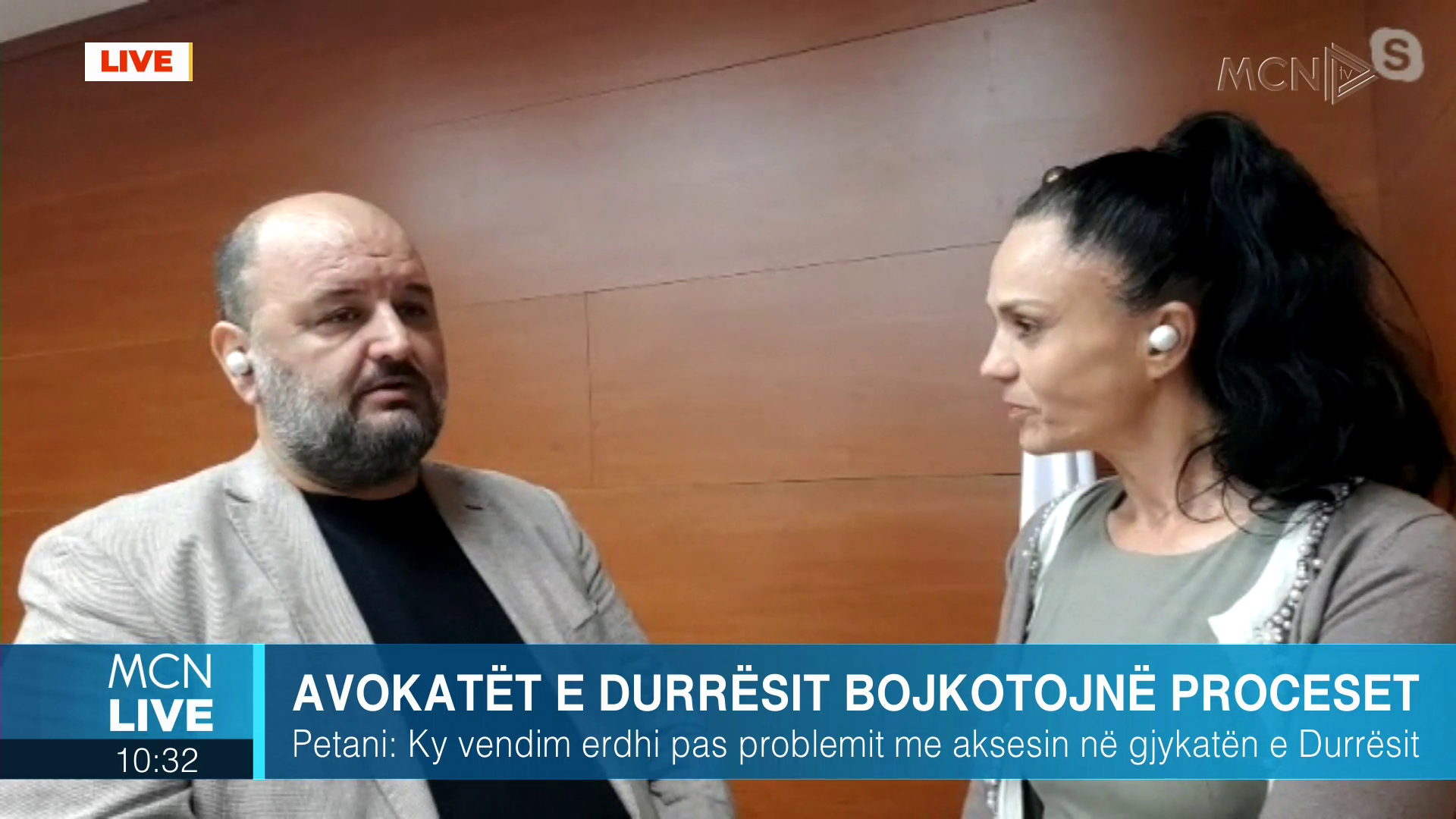        Petani: Vendimi për bojkot, pas problemeve me aksesin në Gjykatën e Durrësit. Nuk do të lejojmë cenimin e figurës sonë (VIDEO)