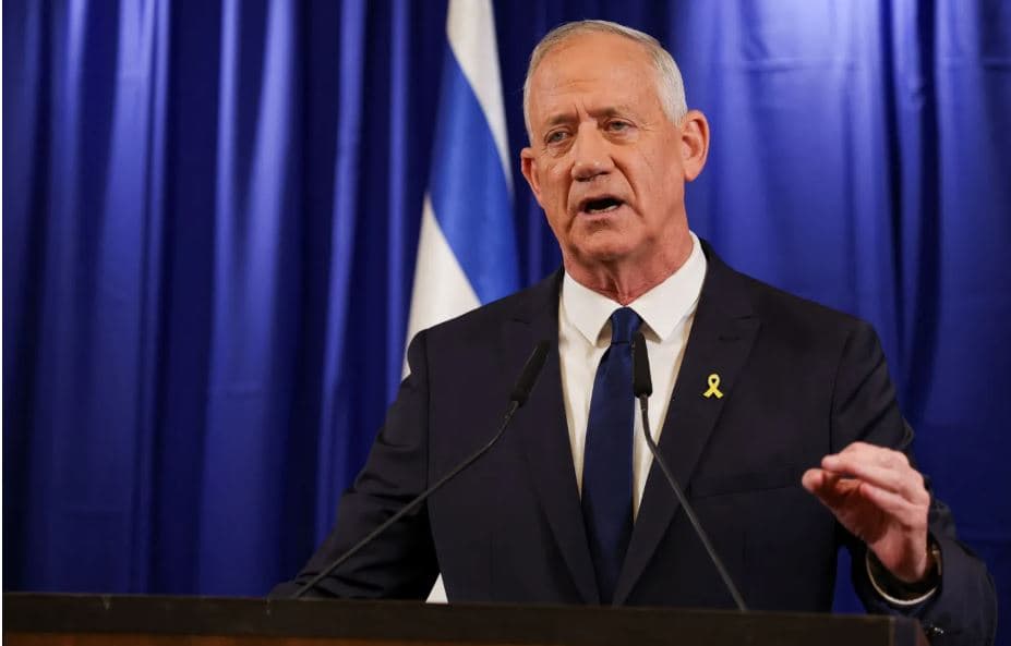 Ministri izraelit i kabinetit të luftës Benny Gantz, dorëhiqet nga qeveria e jashtëzakonshme