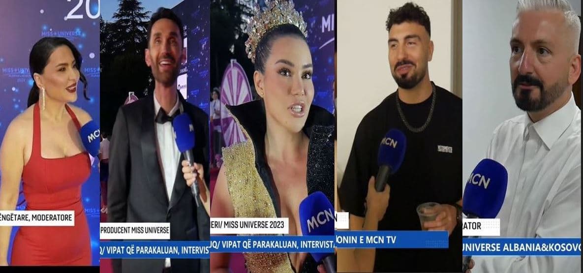   MCN TV brenda eventit prestigjioz të bukurisë shqiptare, VIP-at dhe këngëtarët që parakaluan në skenë