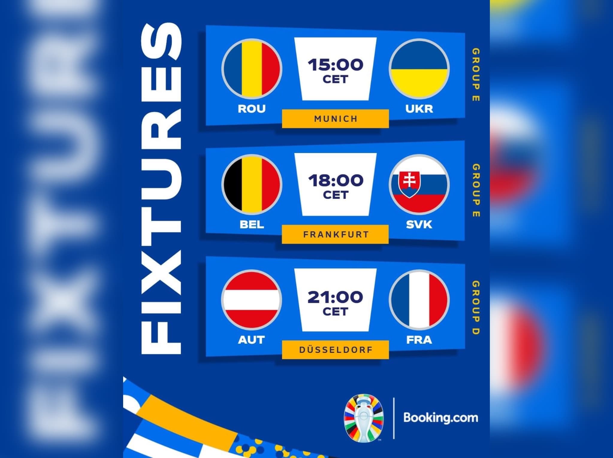 Gjashtë kombëtare në fushë, spikat Austri-Francë