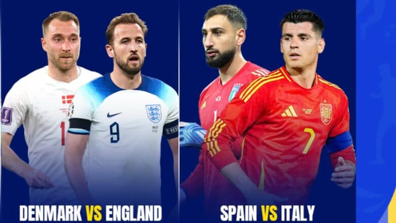 Spanjë-Itali, finale e parakohshme. Ndeshjet e ditës në Euro 2024