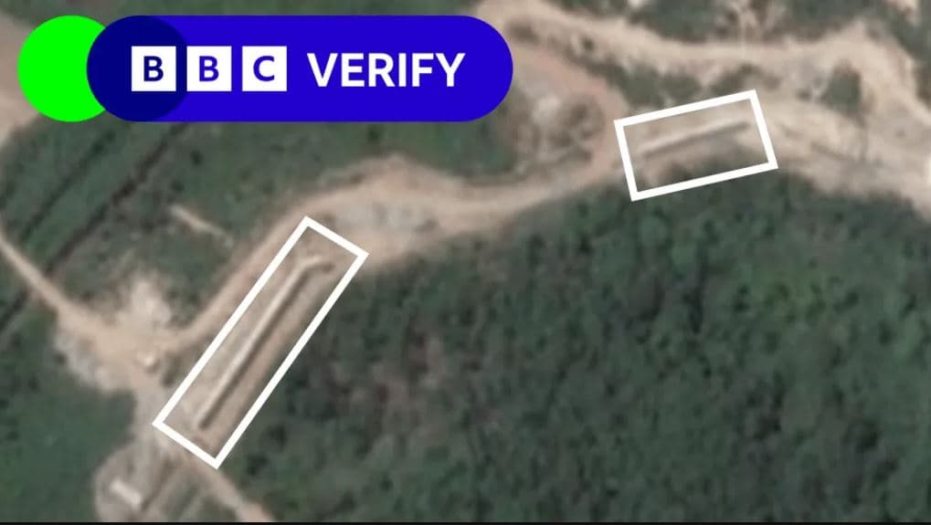 Koreja e Veriut ndërton 'murin' kufitar, zbulojnë imazhet satelitore