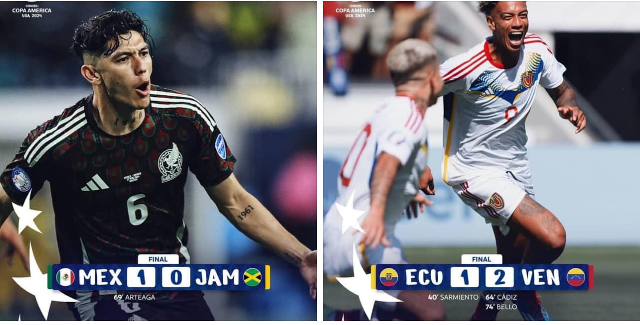 Copa America/ Ekuadori fiton me përmbysje, triumf minimal i Meksikës