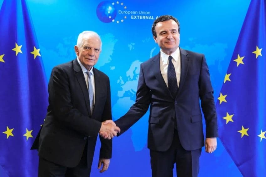 Borrell: Kurti refuzoi të ulej në tryezën e bisedimeve me Vuçiç