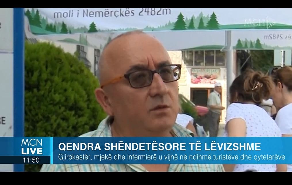 Në Gjirokastër hapen qendra të lëvizshme shëndetësore/ Qytetarët: Të mirëseardhura në ditët me temperatura të larta (VIDEO)