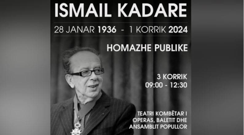 Kadare përcillet sot për në banesën e fundit me ceremoni shtetërore/ Homazhet publike te TKOB
