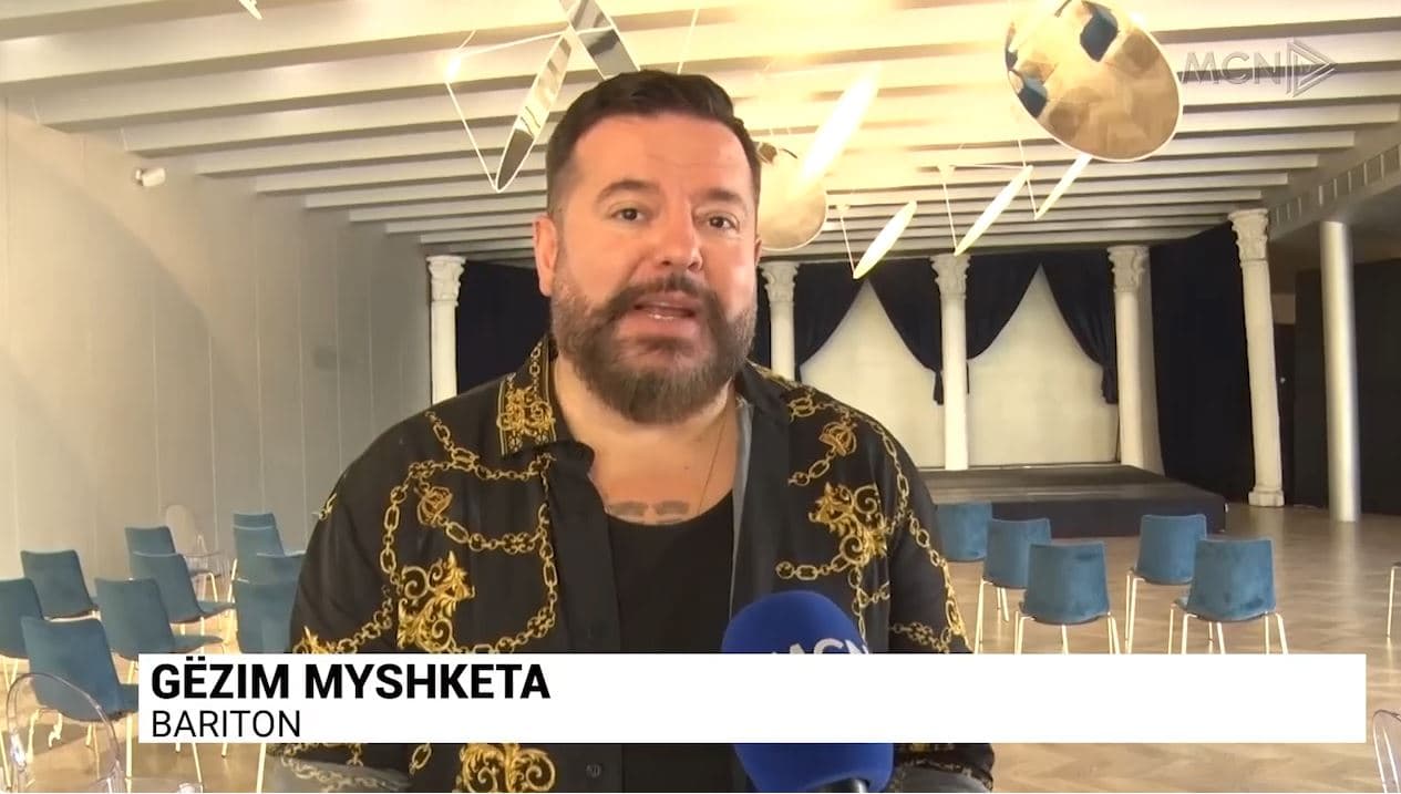Gëzim Myshketa kthehet në vendlindje/ Baritoni do të interpretojë në një koncert recital (VIDEO)