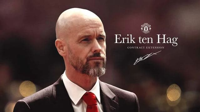 Manchester United rinovon kontratën me trajnerin Ten Hag