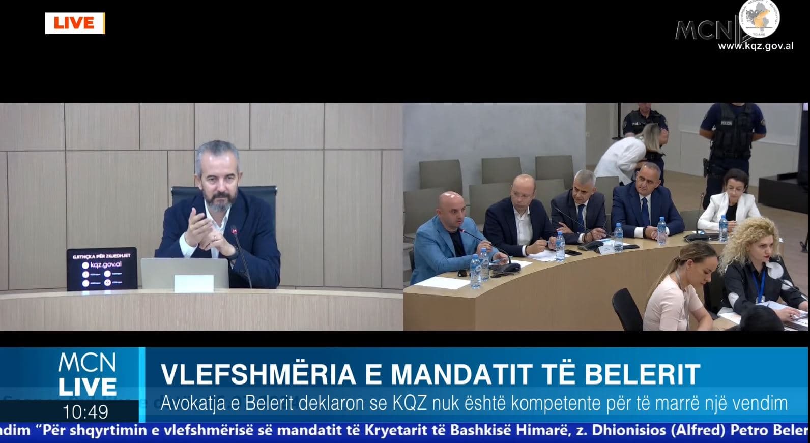 Avokatja e Belerit: KQZ s’ka kompetencë të ndërpresë mandatin. Përfaqësuesi i PS: Vendimi i formës së prerë e bën procesin automatik 