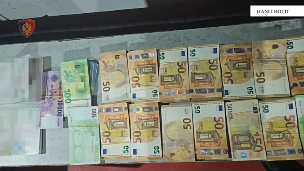 Tentojnë të nxjerrin nga Shqipëria 84 mijë euro pa i deklaruar, dy persona nën hetim 