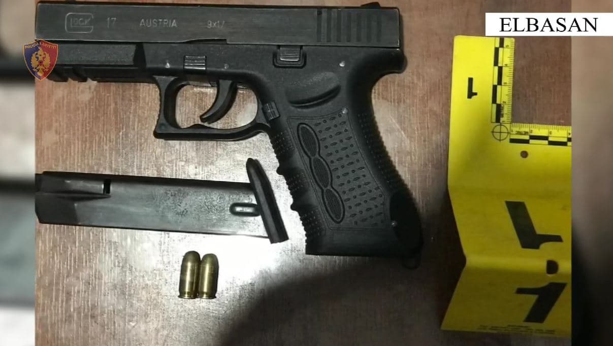 U kapën me armë zjarri dhe kokainë, arrestohen dy persona në Elbasan
