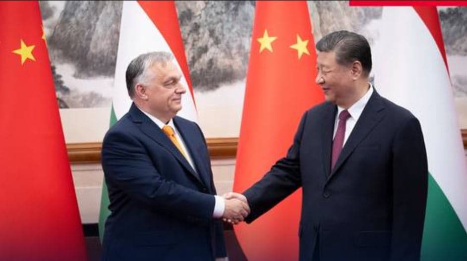 Xi Jinping takohet me kryeministrin hungarez