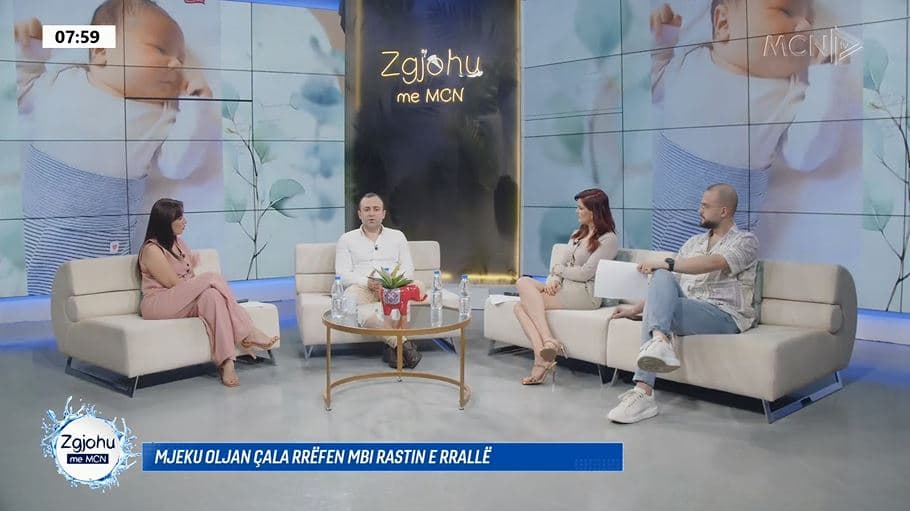 Lind foshnja 6 kg/ Dr. Çela: Nëna vinte pas lindjeve së tre vajzave të tjera me peshë mbi 4 kg