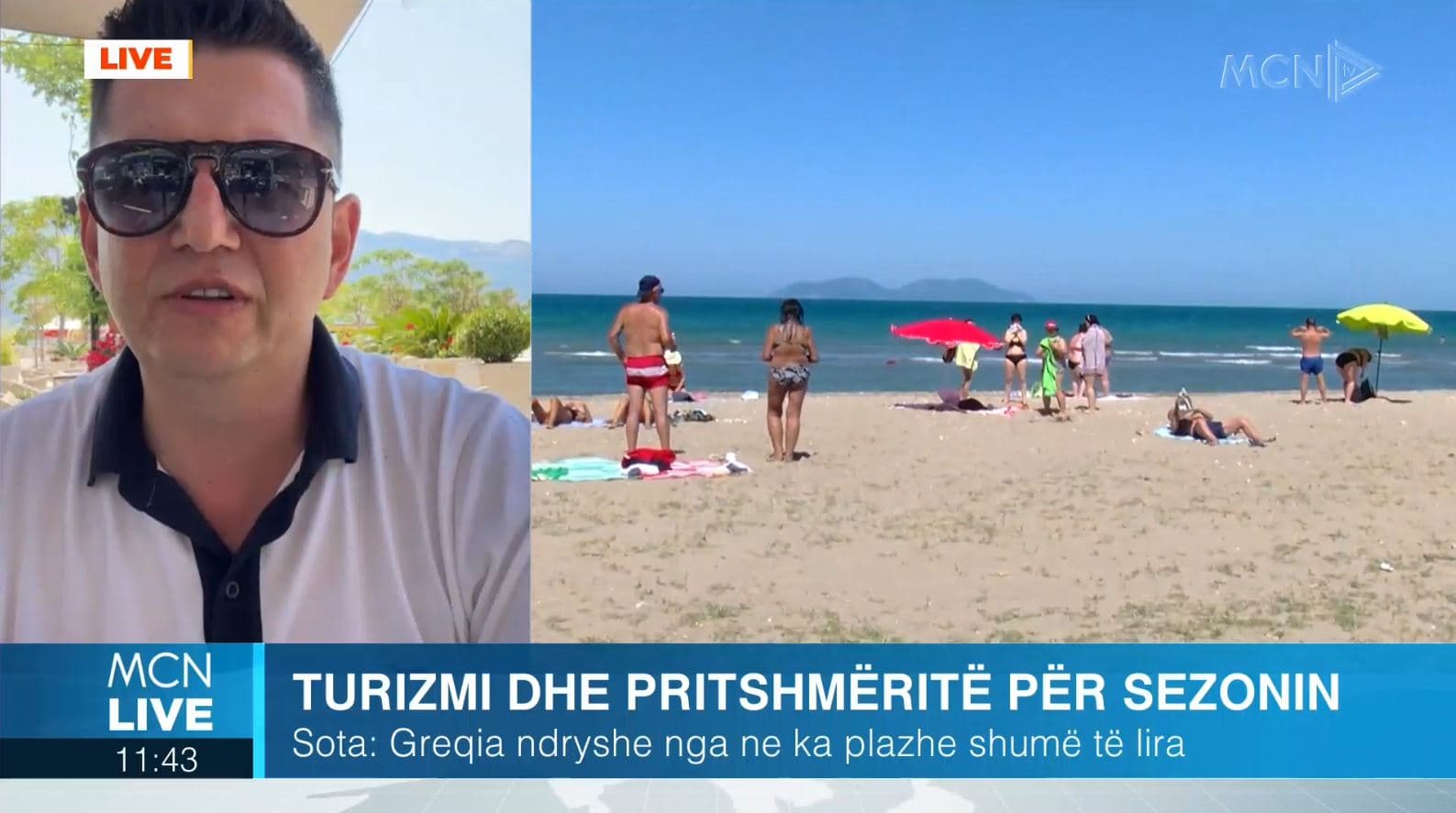 “Rënie evidente me 50 për qind të turistëve”/ Sota: Qeveria t’i çlirojë plazhet! I papranueshëm uzurpimi total  (VIDEO)