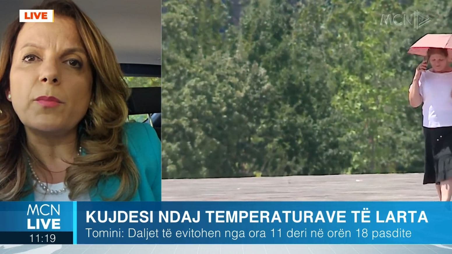 Tomini këshillon si të përballojmë temperaturat e nxehta: Grupmoshat e treta më të rriskuarat (VIDEO)