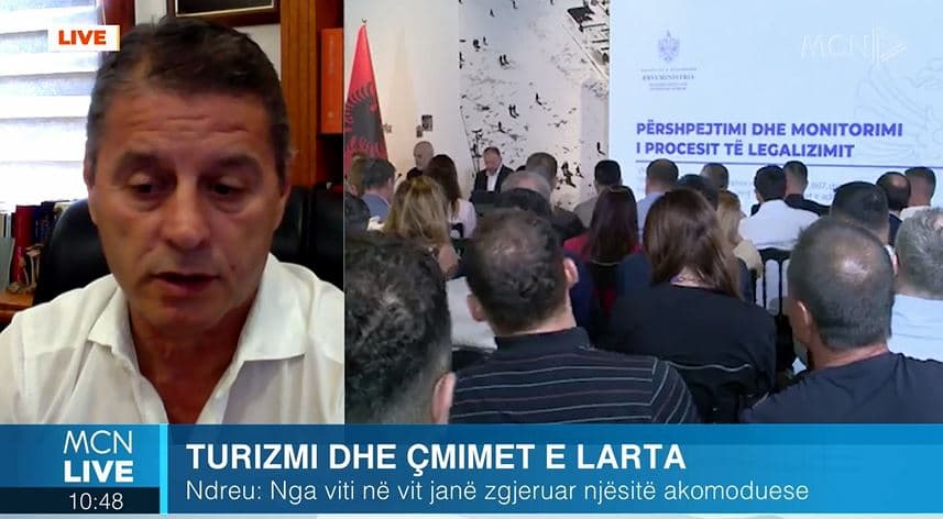 Turizmi/ Ndreu: Numri i turistëve në rritje, ndarja e plazhit në Lezhë 30% për publikun dhe 70% për privatin (VIDEO)