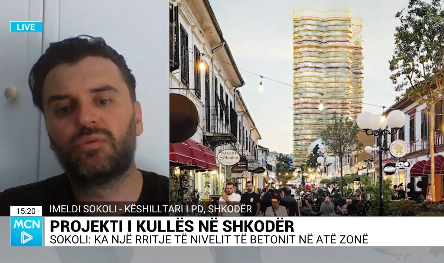 Kulla në Shkodër, Sokoli: Shkatërrohet identiteti urban i qendrës historike (VIDEO) 