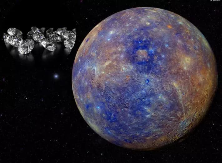 Planeti më i vogël fsheh një thesar të madh, shtresë diamanti 18 kilometra
