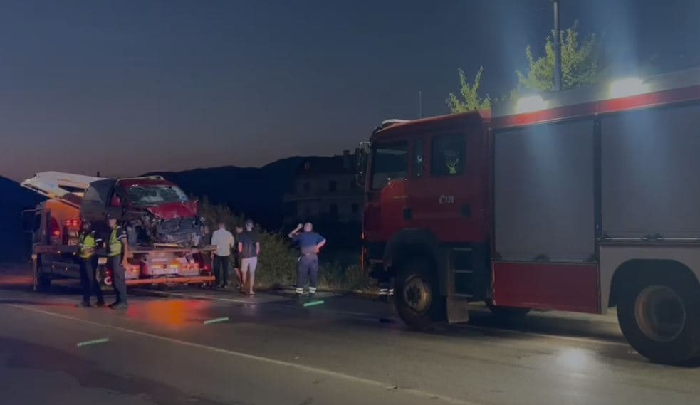 Aksident në aksin Korçë-Bilisht, plagosen 8 persona