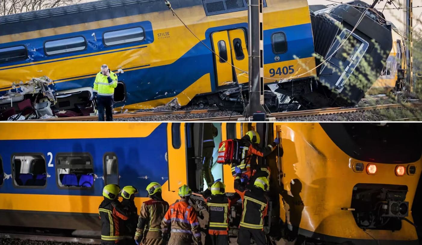 Rusi/ Treni del nga shinat pas përplasjes me një kamion, disa të plagosur