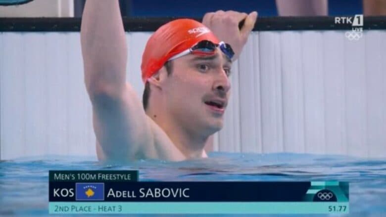 Lojërat Olimpike/ Shaboviç nga Kosova zë vendin e dytë në not, Koxhaku nga Shqipëria doli i pesti