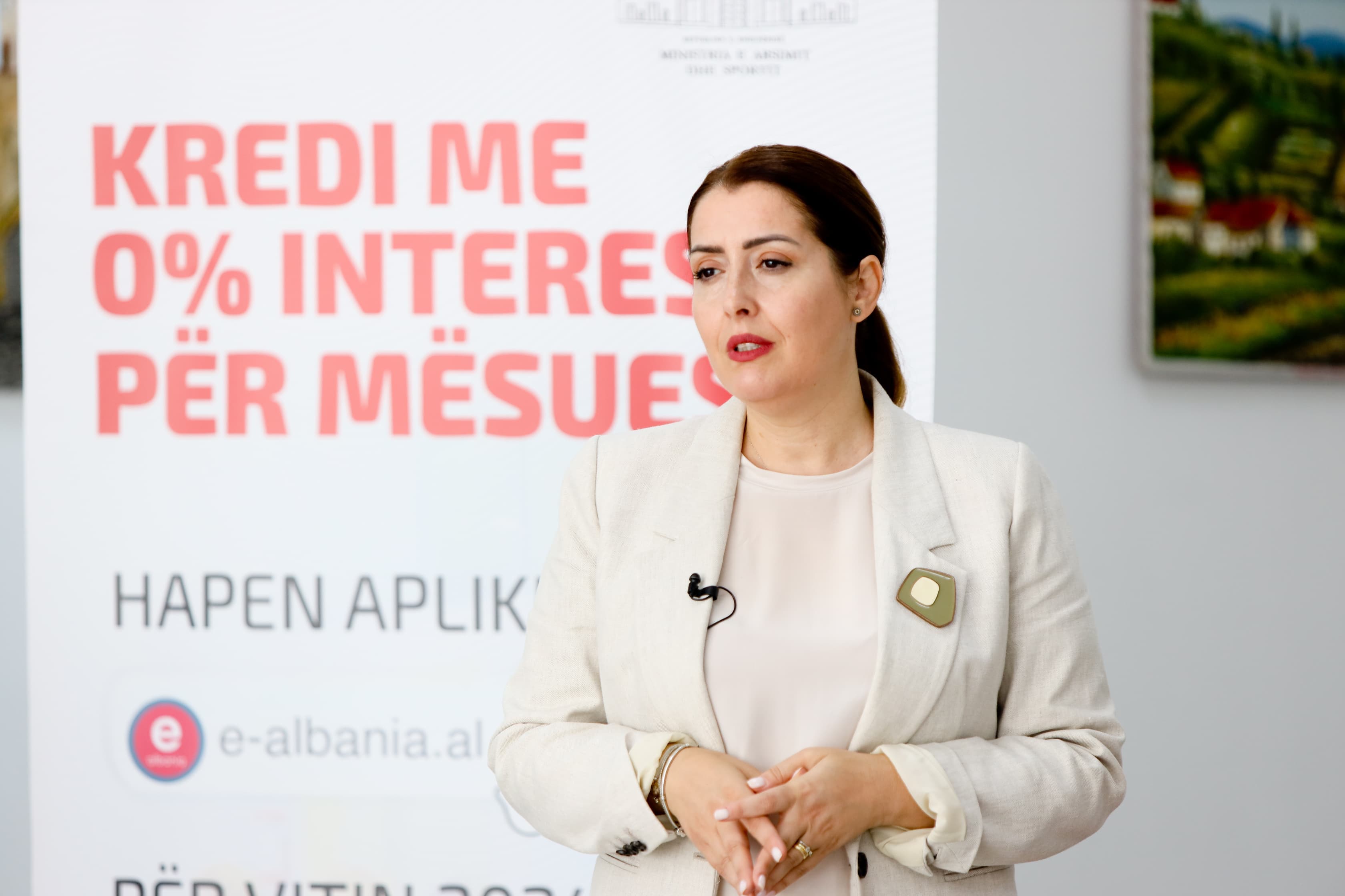 Manastirliu: Kredi me zero interes për blerje banese për mësuesit