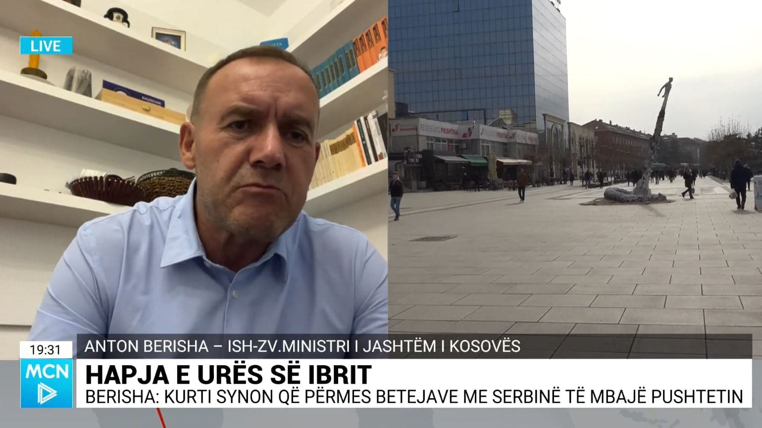 Hapja e Urës së Ibrit/ Berisha: Zhurmë pseudo-patriotike e Kurtit për të shtyrë axhendën elektorale (VIDEO)