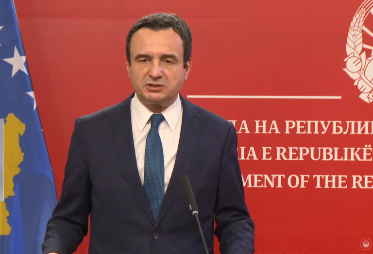   Kurti nis vizitën zyrtare në Maqedoninë e Veriut, pas incidentit me presidenten Osmanin në aeroport