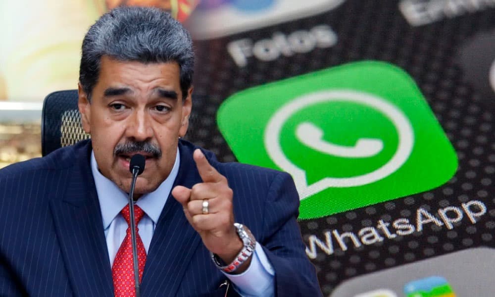 Maduro i shpall luftë WhatsApp: Përdoret nga fashistët