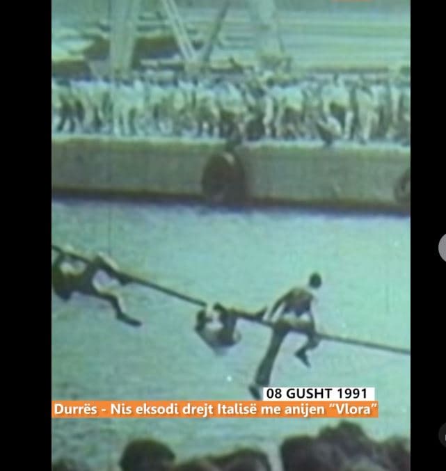 8 gusht 1991, 33 vite nga eksodi i shqiptarëve drejt Italisë