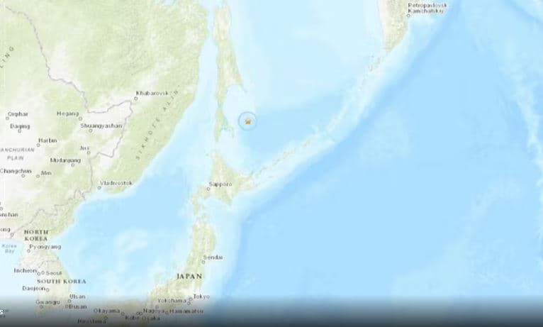 Tërmet me magnitudë 6.8 ballë në brigjet e ishullit rus të Sakhalin, frikë dhe në Japoni 