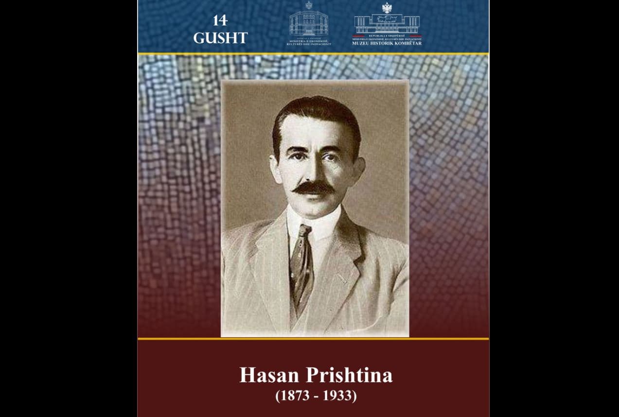  Përkujtohet Hasan Prishtina, ideologu i Rilindjes Kombëtare Shqiptare