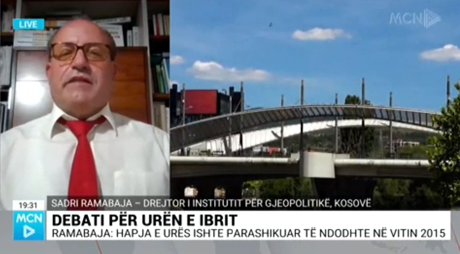 Debati për hapjen e Urës së Ibrit, Ramabaja: Simbol i dështimit të politikës perëndimore