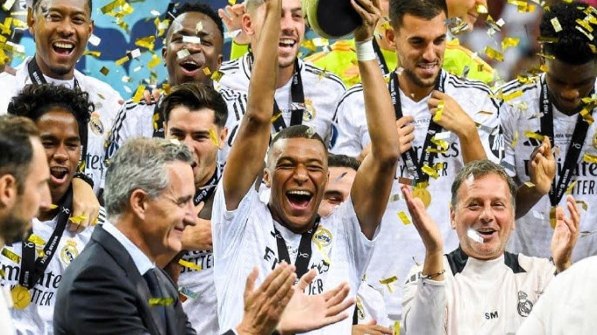 Real Madrid fiton Superkupën ndaj Atalantës, Mbappe debuton me gol