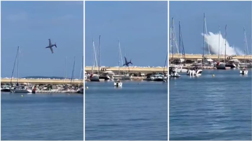 Francë, avioni privat rrëzohet në det (VIDEO)