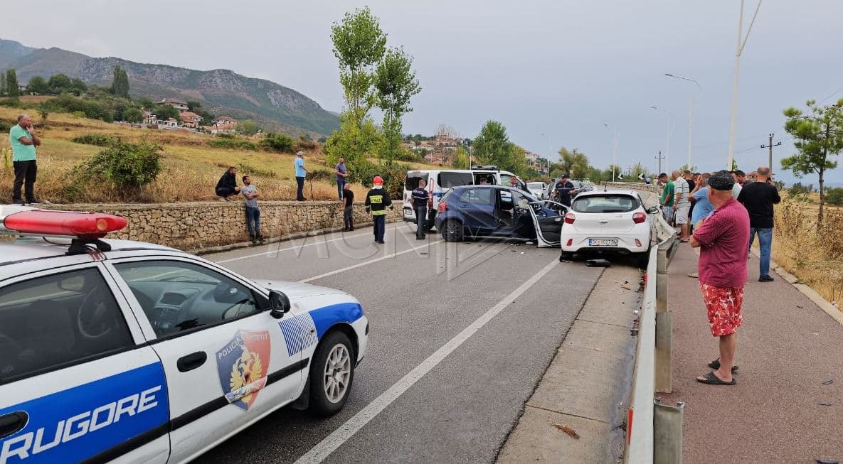 Aksident në aksin Pogradec -Lin, plagosen 3 persona