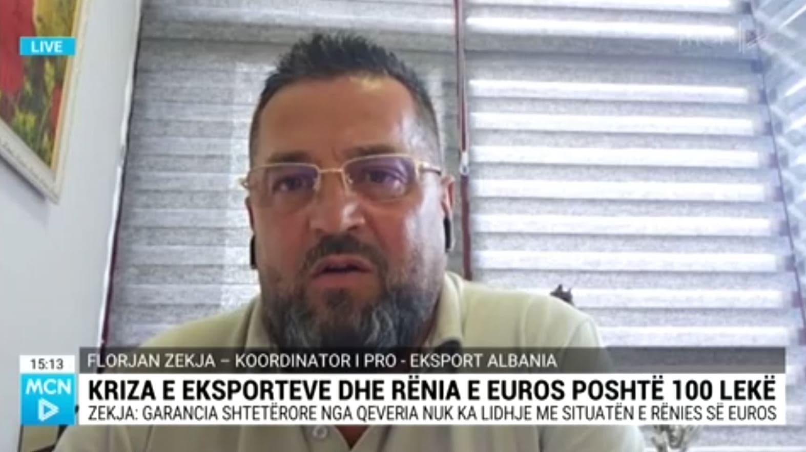 Zekja: Po kthehemi në ekonomi importuese. 15-18% të bizneseve të manifakturës kanë pezulluar ose mbyllur aktivitetin (VIDEO)